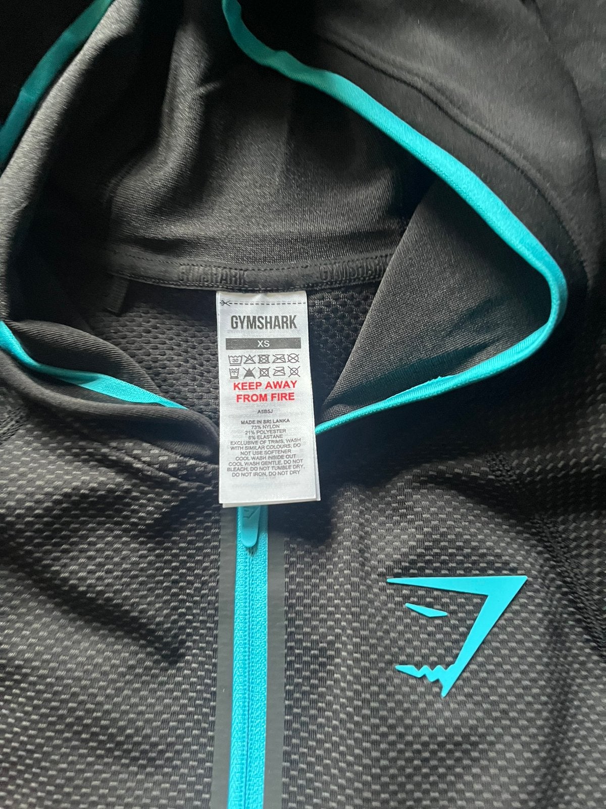 Onyx v5 hoodie xs, Ophalen, Fitness, Blauw, Gymshark