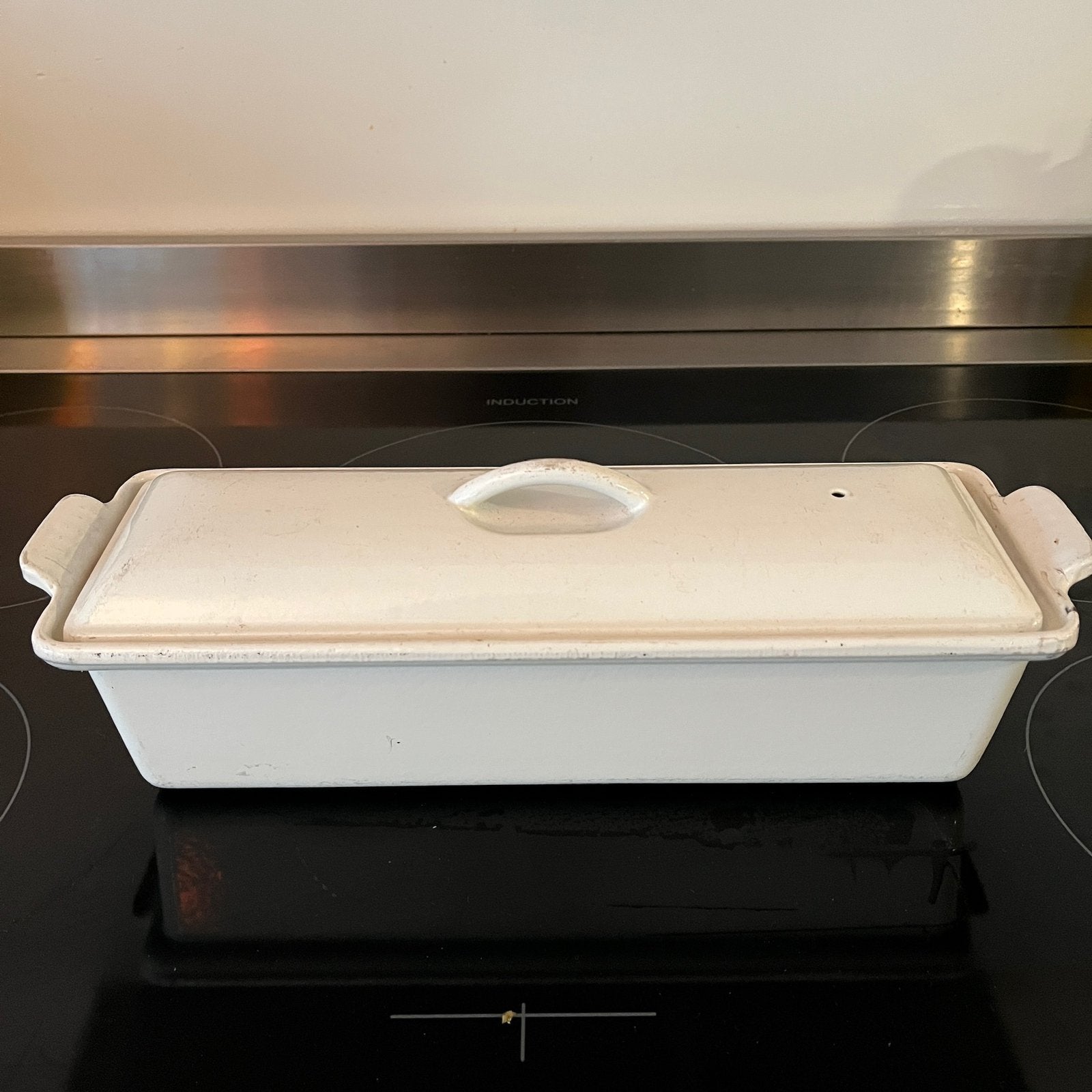 Gietijzeren Le Creuset patevorm, Gebruikt, Gietijzer, Overige typen, Le Creuset