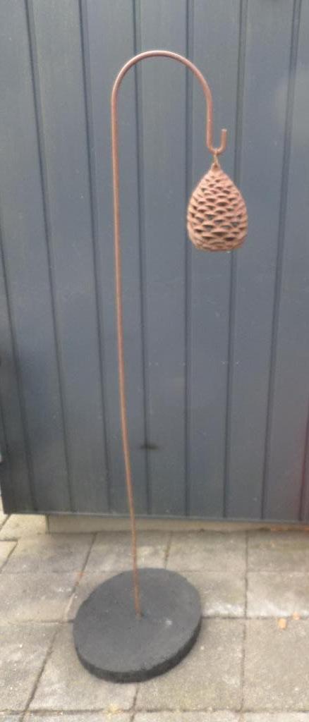 Gietijzeren lantaarn - Fallen Fruits Dennenappel, Tuin en Terras, Buitenverlichting, Ophalen, Minder dan 50 watt, Overige typen