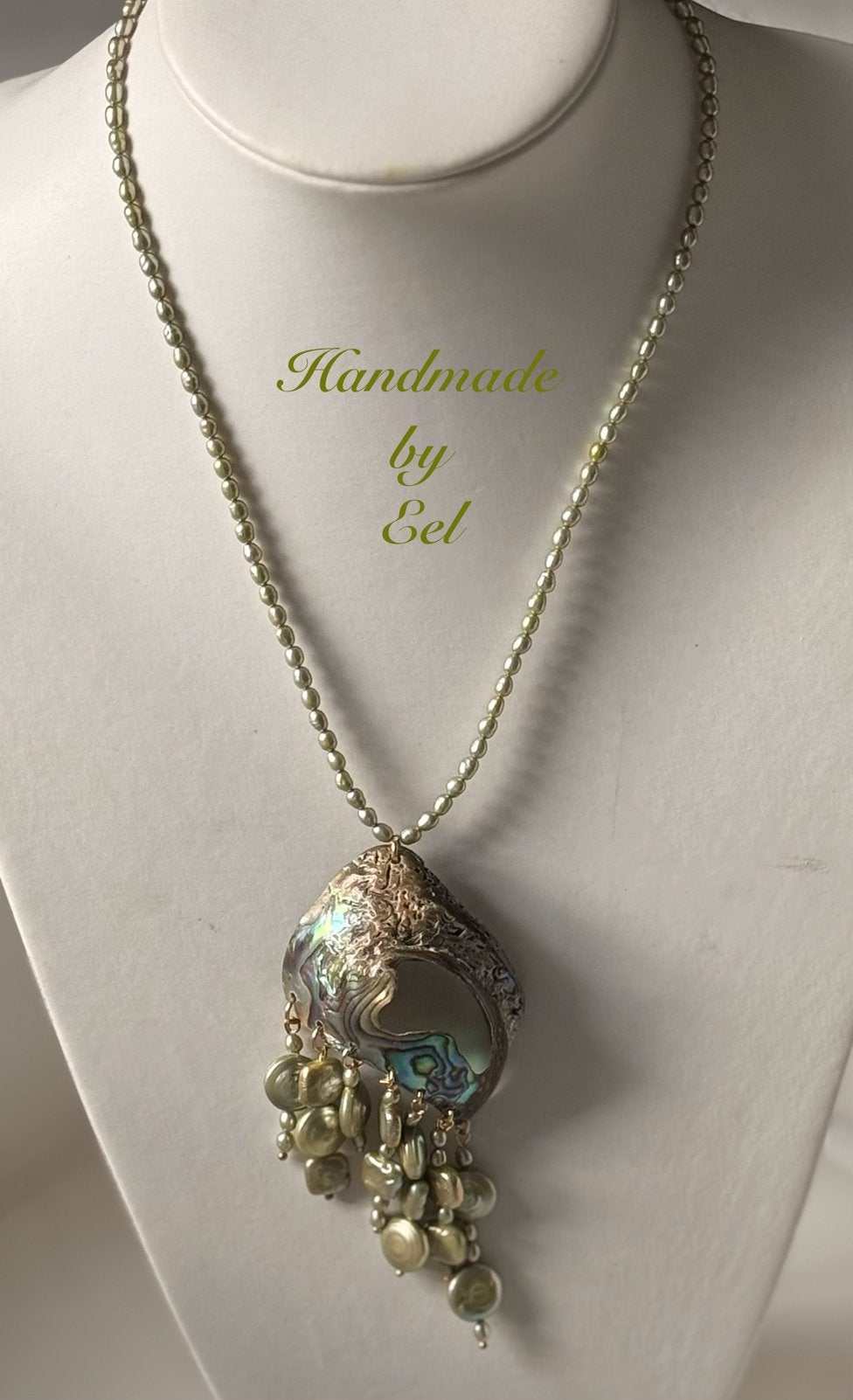 Abalone shells met zoetwaterparels, Verzenden, Nieuw