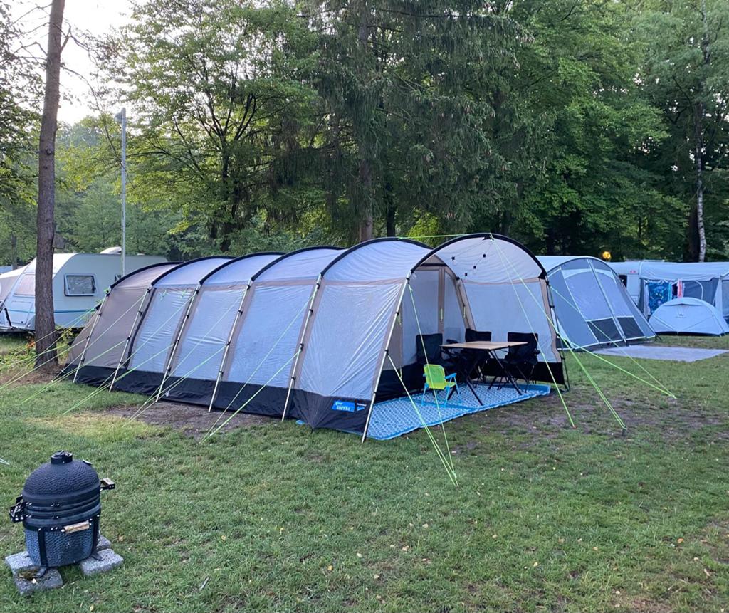 Tent 8 personen van Kampa Croyde Z.G.A.N, Ophalen, Zo goed als nieuw, Tot en met 4