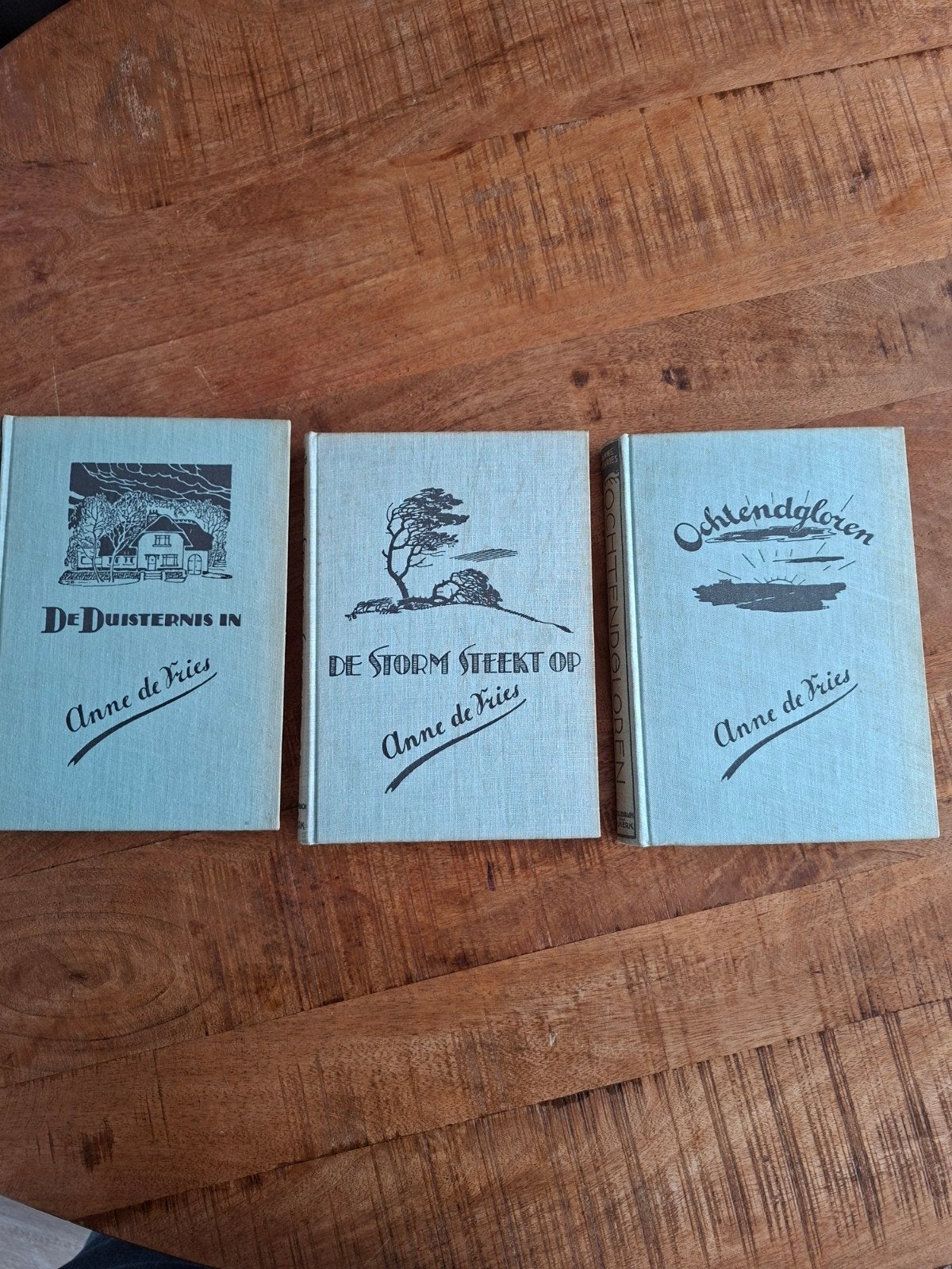 Anne de Vries - Reis door de nacht trilogie (1e druk), Ophalen of Verzenden
