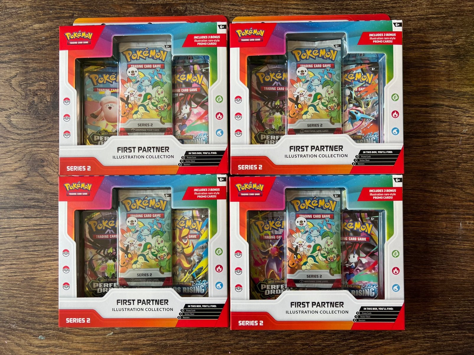 Pokemon TCG First Partner series 2, Ophalen of Verzenden, Nieuw, Meerdere kaarten, Foil