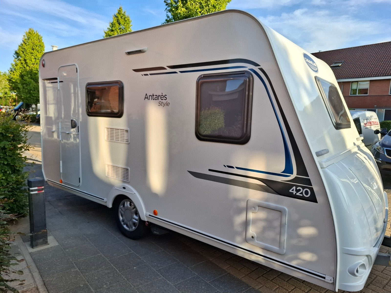 Caravelair antares 420 de luxe, Caravans en Kamperen, Caravans, Frans bed, Treinzit, 750 - 1000 kg, Particulier