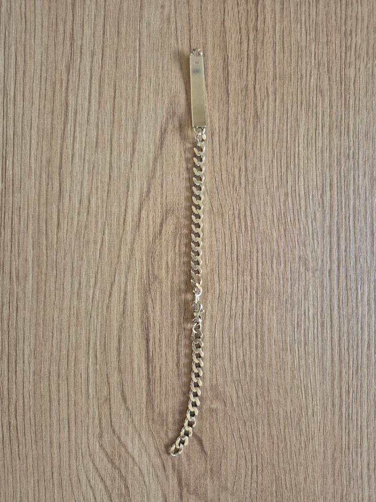 Gouden armband, Ophalen of Verzenden, Gebruikt, Goud, Goud