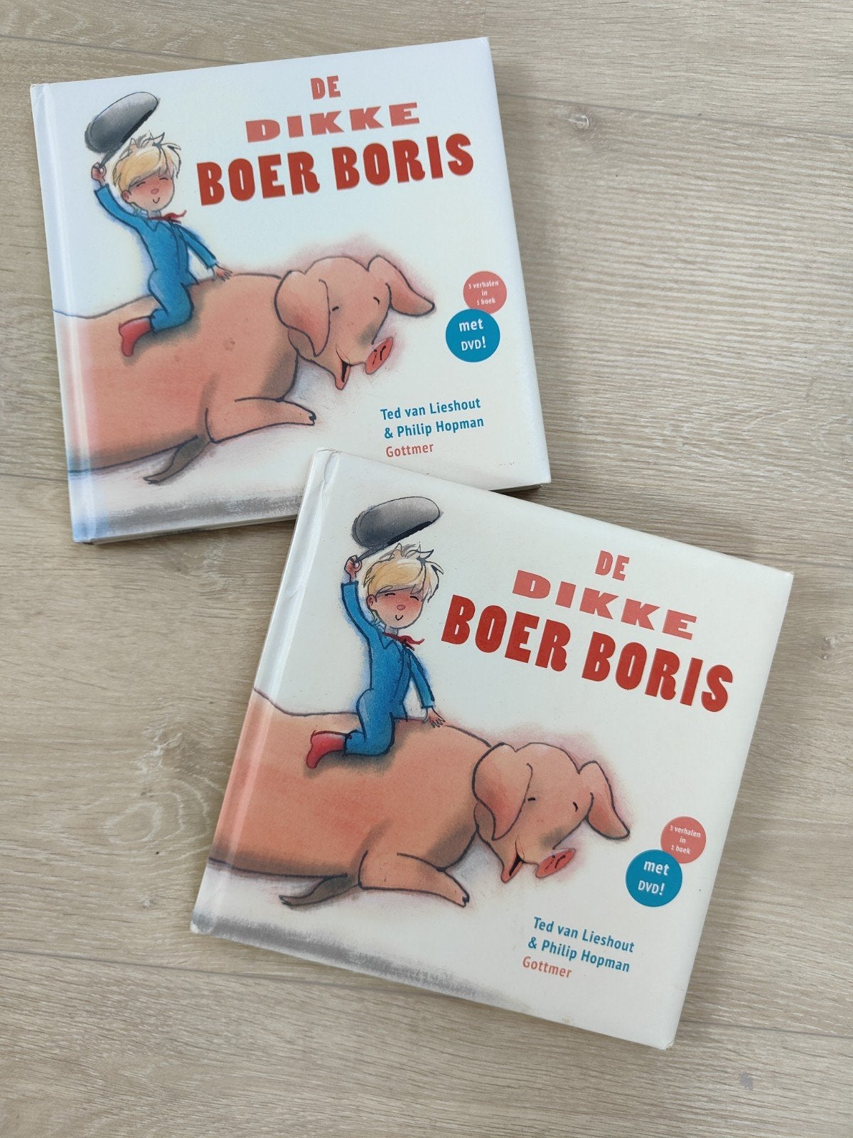 2x De dikke Boer Boris, Boeken, Ophalen of Verzenden, Gelezen, Ted van Lieshout