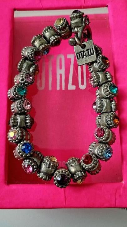 Kleurrijke OTAZU armband in originele doos, Ophalen of Verzenden