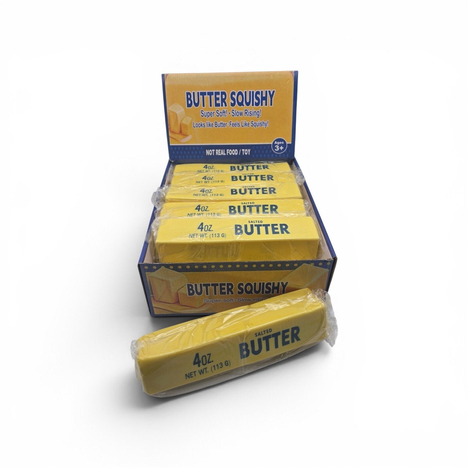 Squishy Butter 24 cm 12 Stuks Groothandel € 5,50 p.st., Kinderen en Baby's, ., Jongen of Meisje, Nieuw, Ophalen of Verzenden