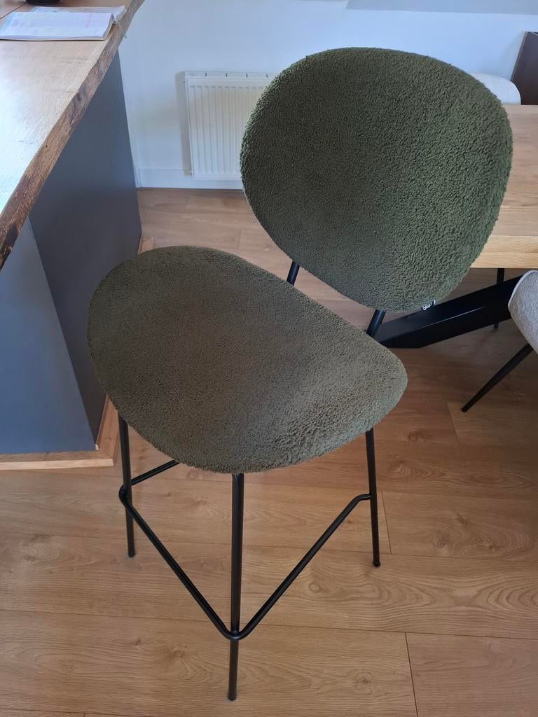 2 Barkrukken in goede staat - zithoogte 72cm, 2 krukken, Ophalen, 60 tot 90 cm