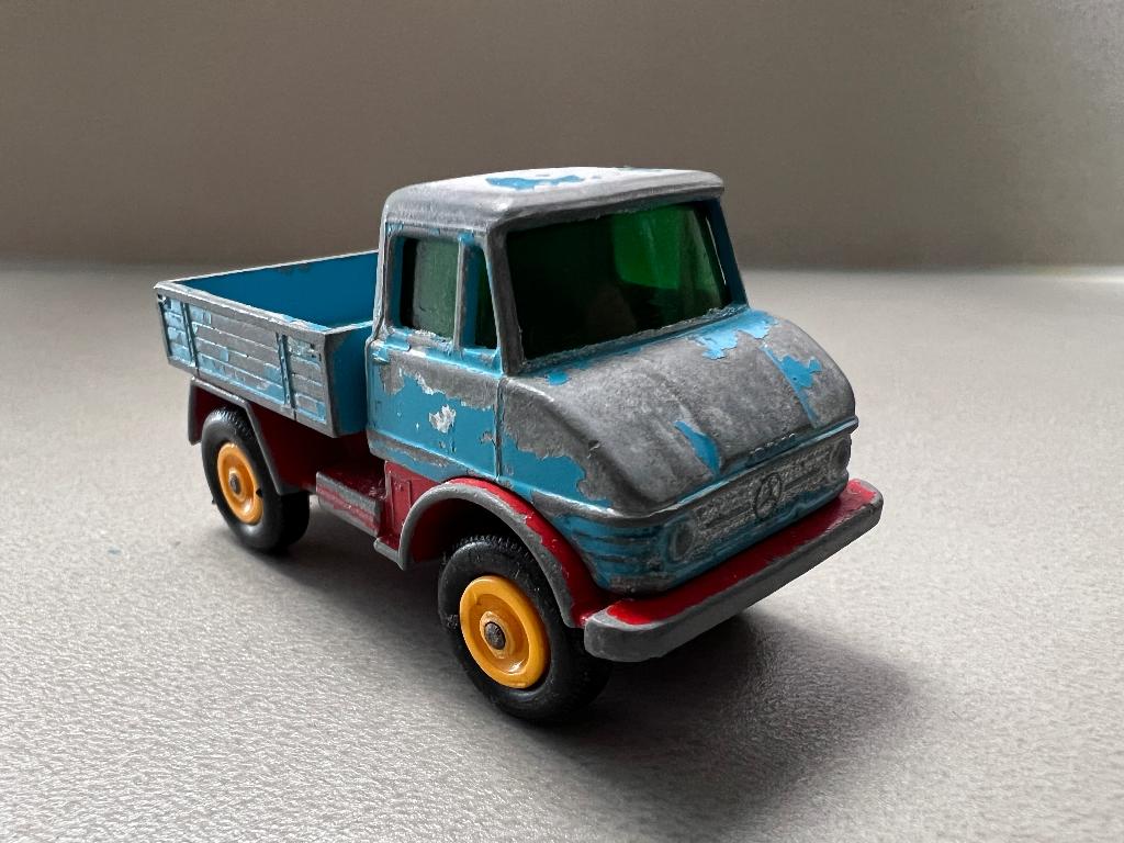 UNIMOG, Ophalen of Verzenden, Gebruikt, Bus of Vrachtwagen, Matchbox