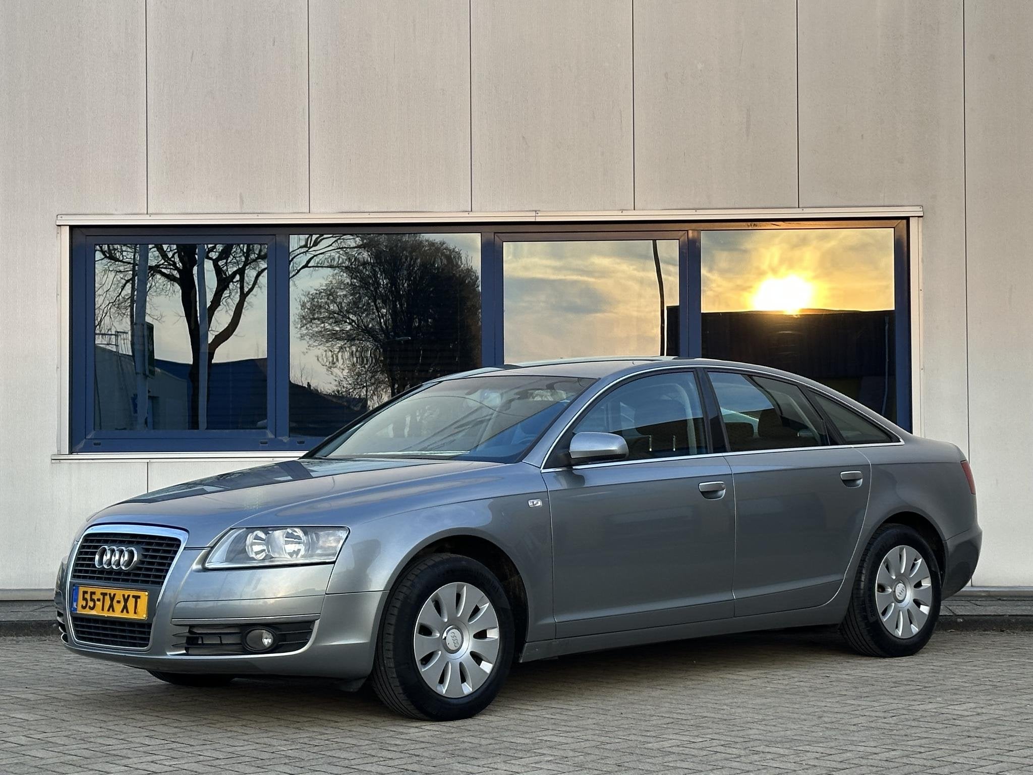 Audi A6 Limousine 2.0 TFSI Pro Line Business l Nette auto l, Auto's, Stof, Gebruikt, Zwart, 4 cilinders