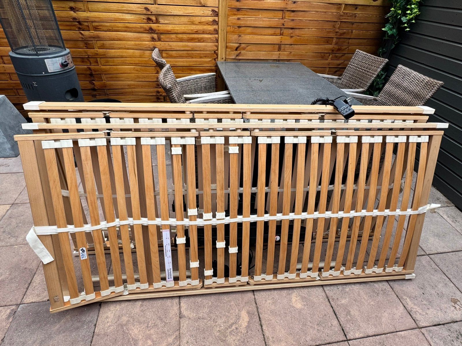 2x Elektrische lattenbodems, Ophalen, 90 cm, Eenpersoons, Zo goed als nieuw