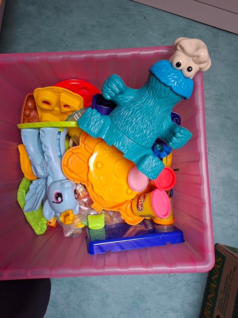 Play-Doh Klei met Accessoires, Ophalen, Gebruikt, Knutselen