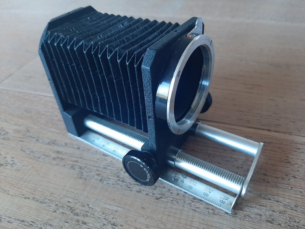 Minolta balgapparaat, tussenringen en P-adapter, Overige merken, Overige typen, Ophalen of Verzenden, Gebruikt