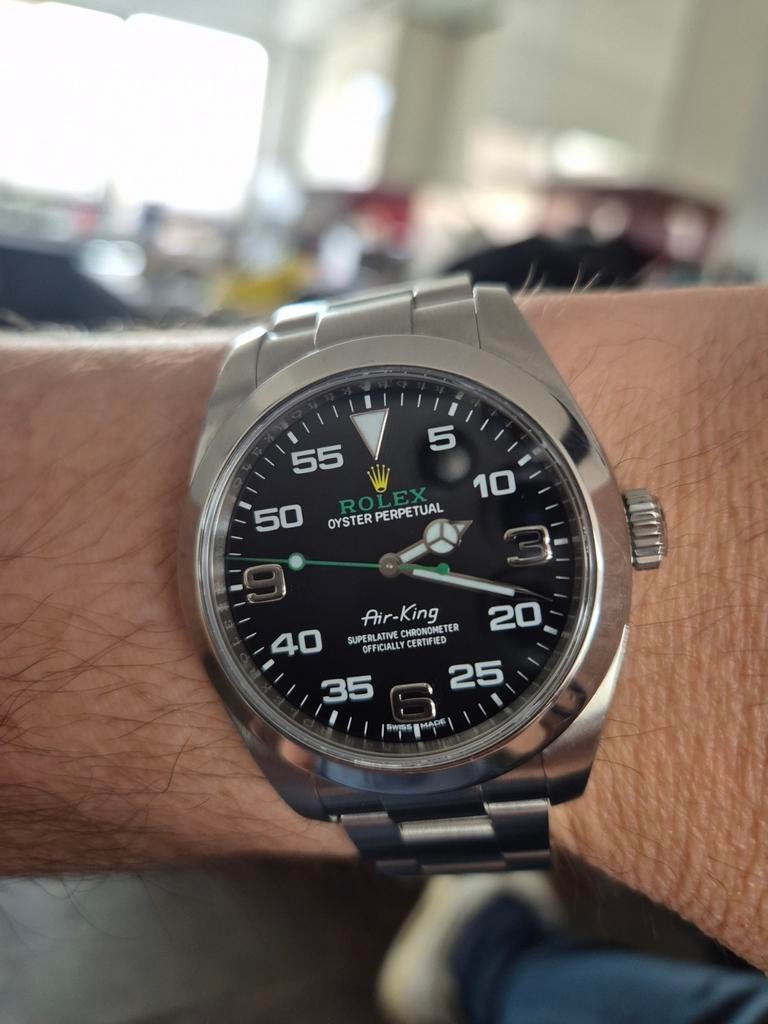 Rolex Air-King, Ophalen of Verzenden, Zo goed als nieuw, Staal, Rolex