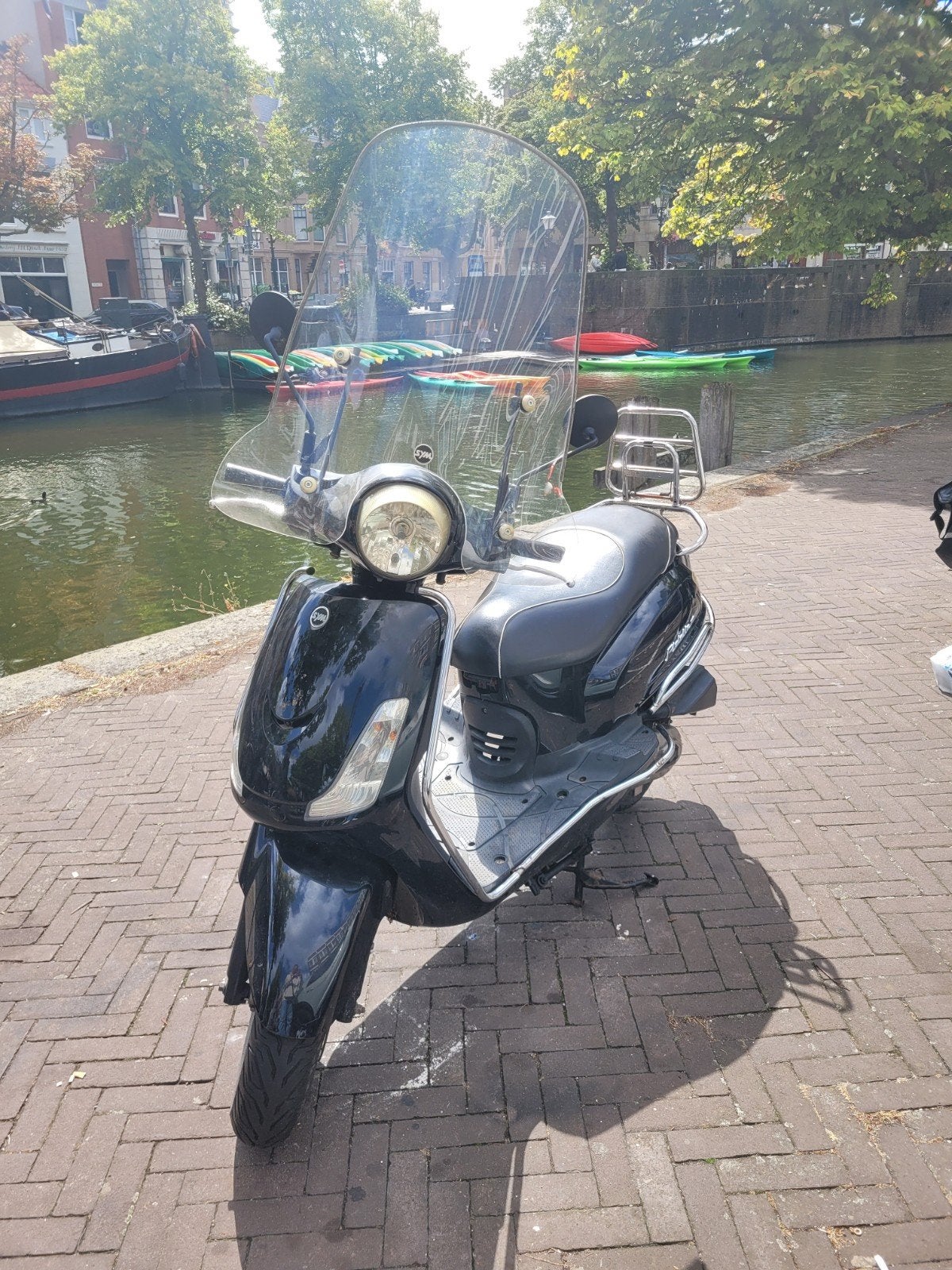 sym fiddle 2 50s snor scooter bouwjaar 2020, Fietsen en Brommers, Scooters | SYM, Ophalen, Maximaal 45 km/u, Zo goed als nieuw