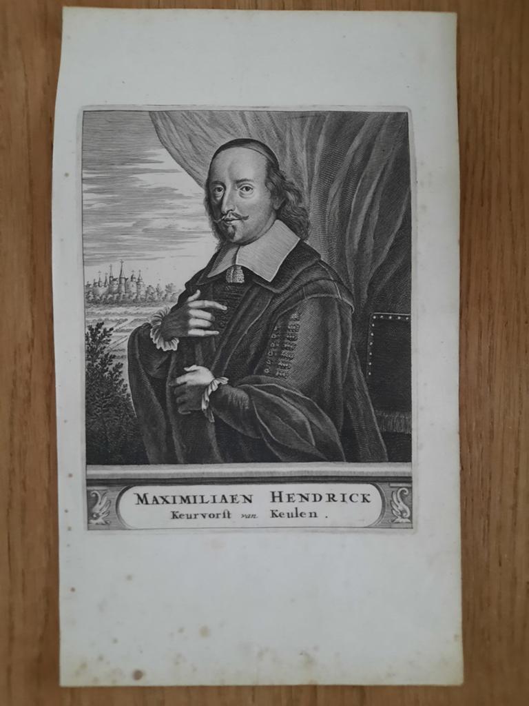 Set van 4 antieke gravures van historische figuren, Antiek en Kunst, Portret, 1600 - 1699, Ophalen of Verzenden, Origineel