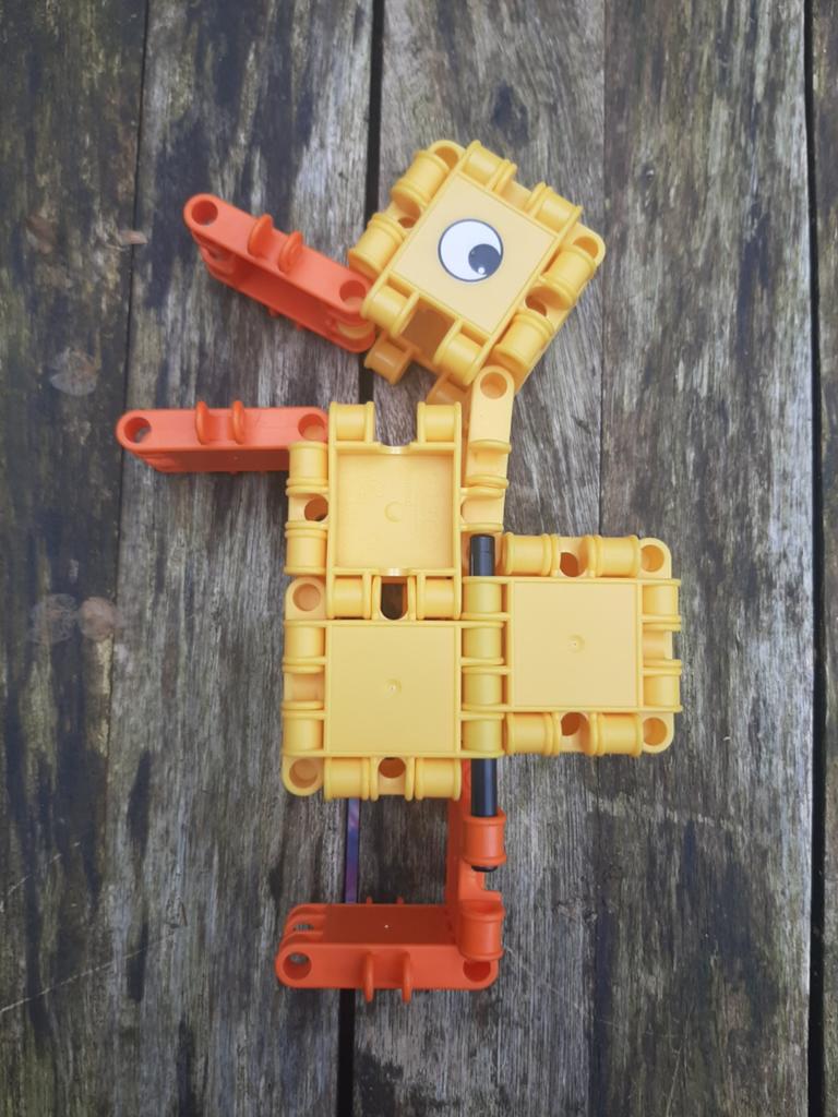 Clicks eend kuiken kliks klicks clics, Kinderen en Baby's, Ophalen of Verzenden, Zo goed als nieuw