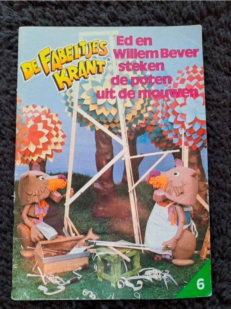 Boekje Fabeltjeskrant, Ophalen of Verzenden, Gebruikt, Tv, Overige typen