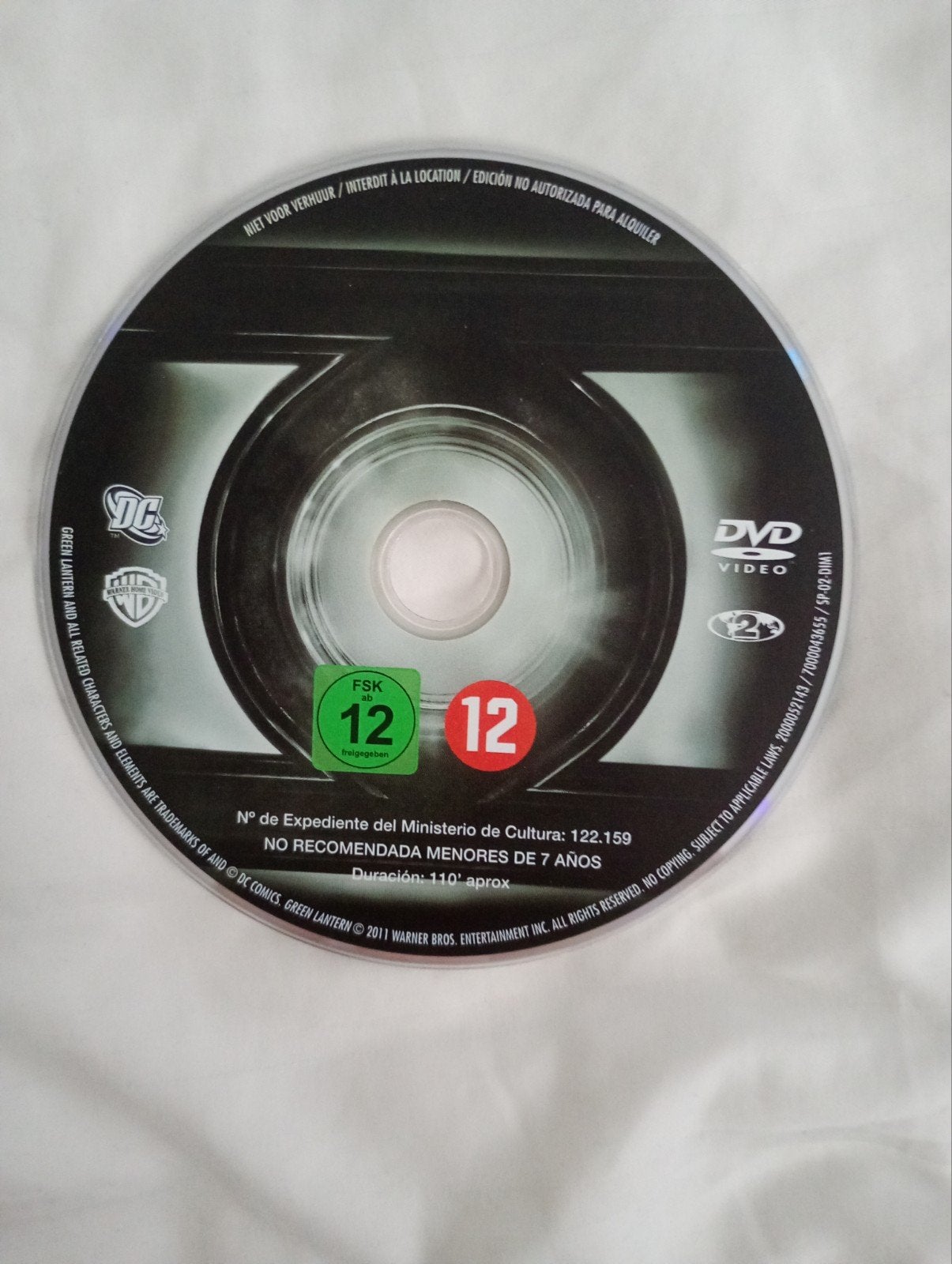 Green Lantern (2011), Alle leeftijden, Verzenden, Zo goed als nieuw