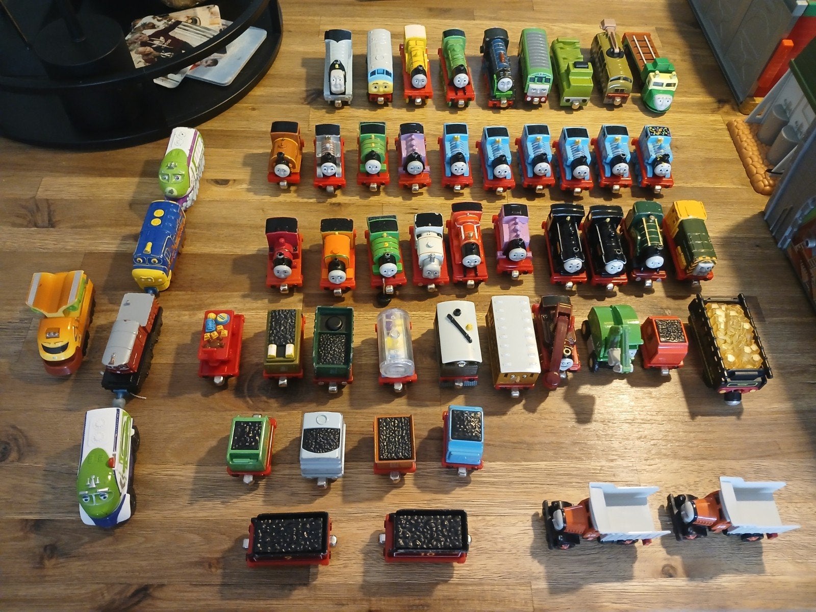 Grote set van Thomas Trein met veel Treinen, Ophalen of Verzenden, Zo goed als nieuw