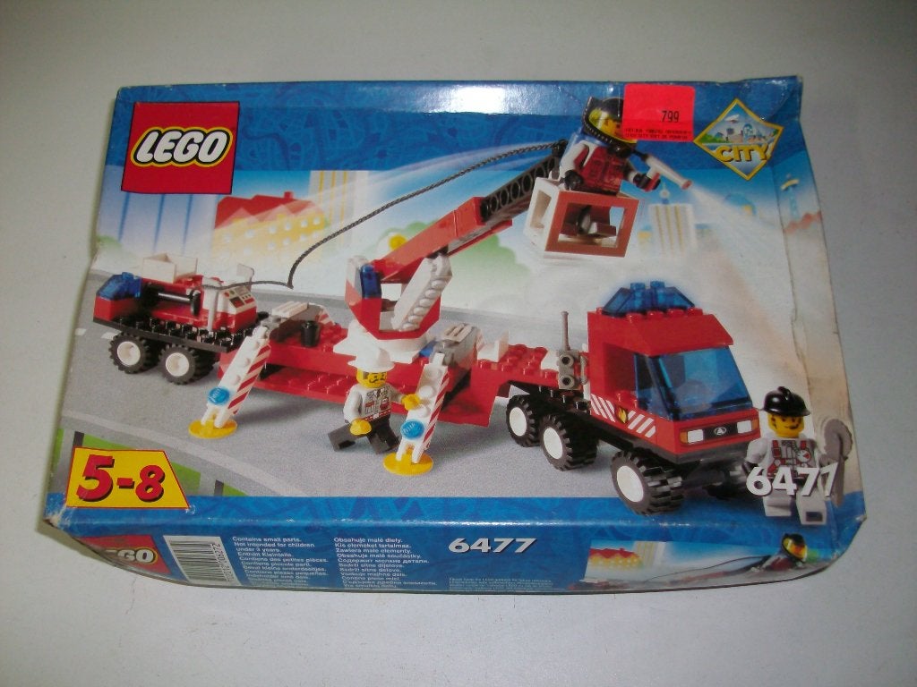 Oude Lego set 6477 Firefighters lift MISB uit 2000, Ophalen of Verzenden, Nieuw
