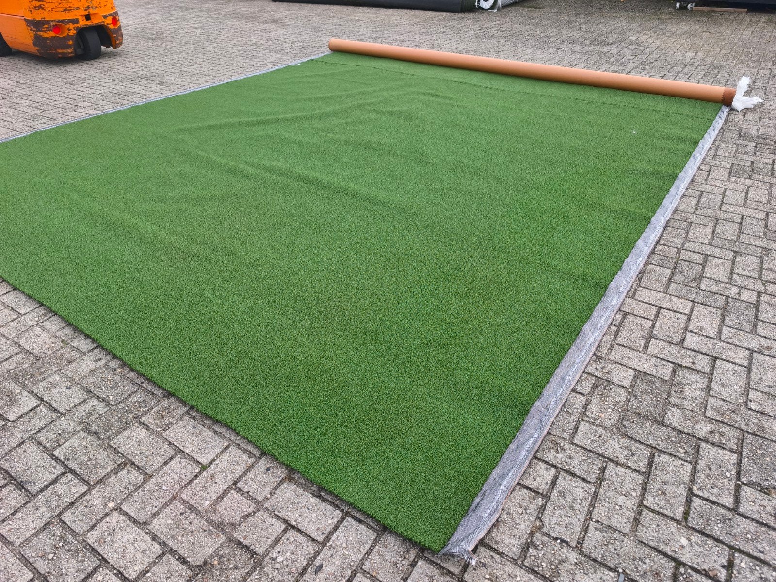 kunstgras nieuw 450x400 cm, 18 mm dik hockey gras, Tuin en Terras, Ophalen of Verzenden, Nieuw, 10 tot 20 m², Kunstgras
