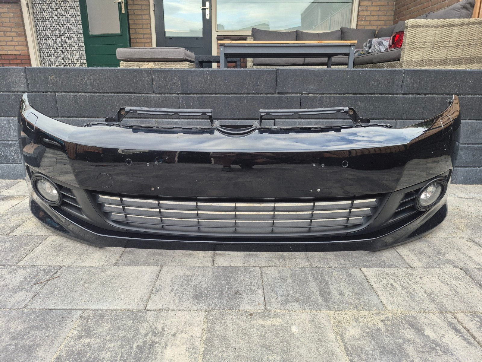 volkswagen golf 6 R-line voorbumper, Ophalen, Gebruikt, Bumper, Volkswagen