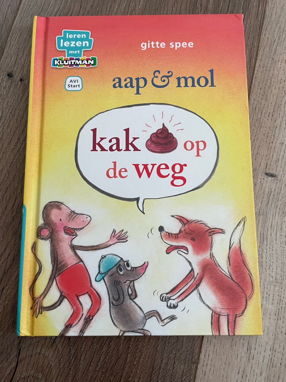 Aap & Mol: Kak op de weg - Leren lezen met Kluitman, Boeken, Ophalen of Verzenden, Zo goed als nieuw, Fictie algemeen