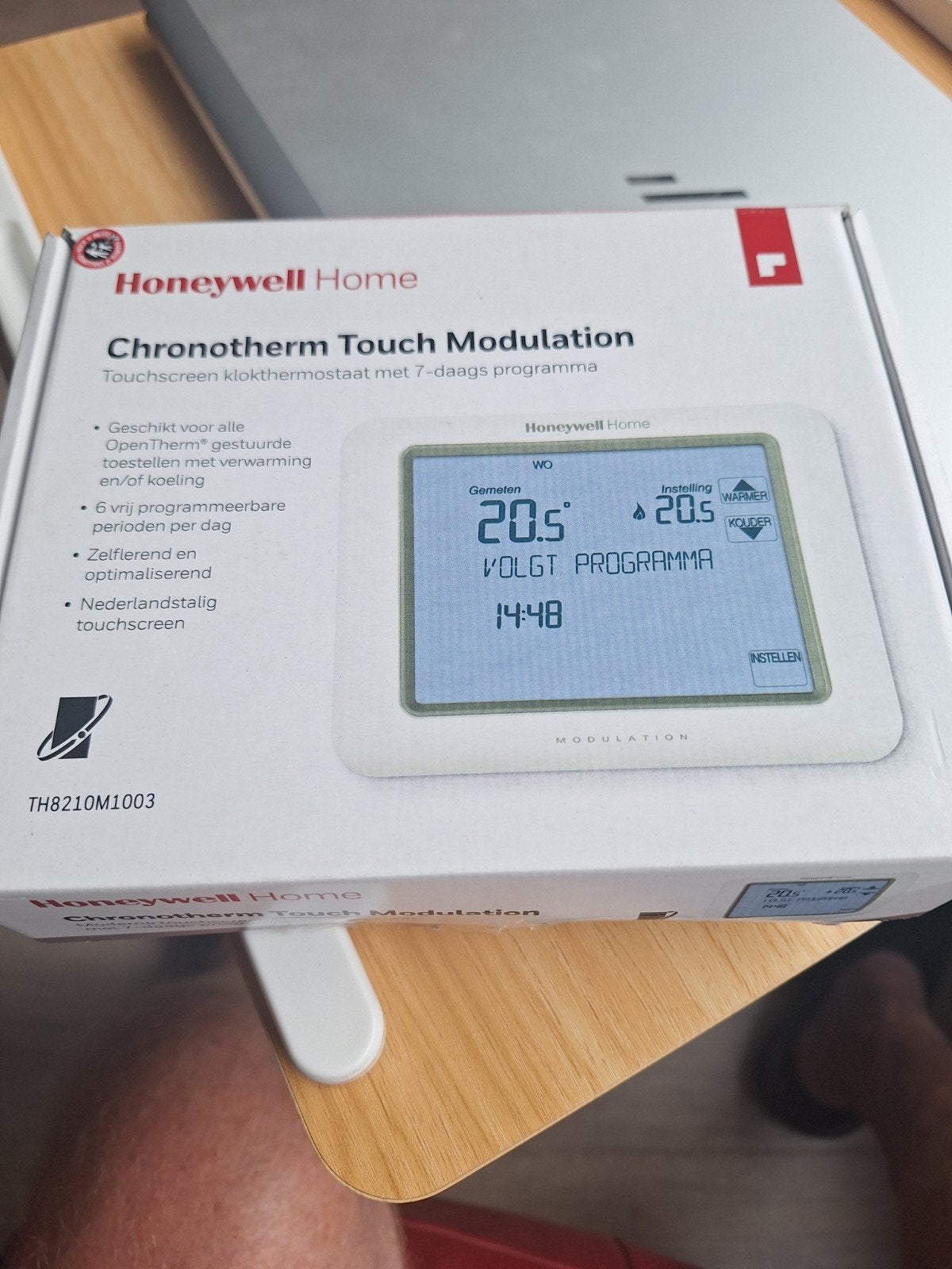 Chronotherm Touch Modulation, Doe-het-zelf en Verbouw, Thermostaten, Ophalen of Verzenden, Slimme thermostaat, Zo goed als nieuw