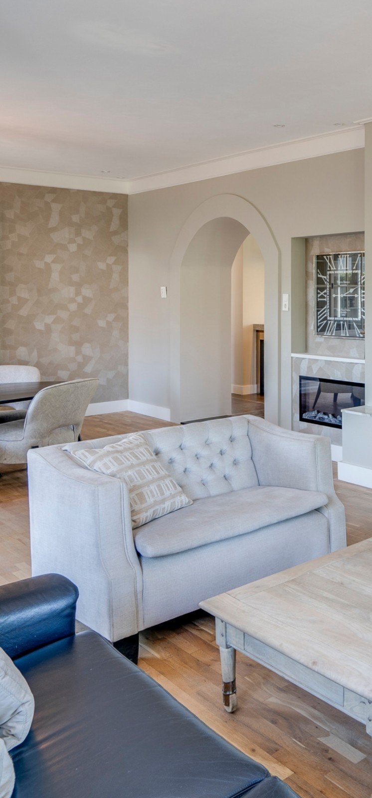 Beige bank / loveseat 'Limited' Olav Home, Ophalen, Gebruikt, Tweepersoons, Landelijk