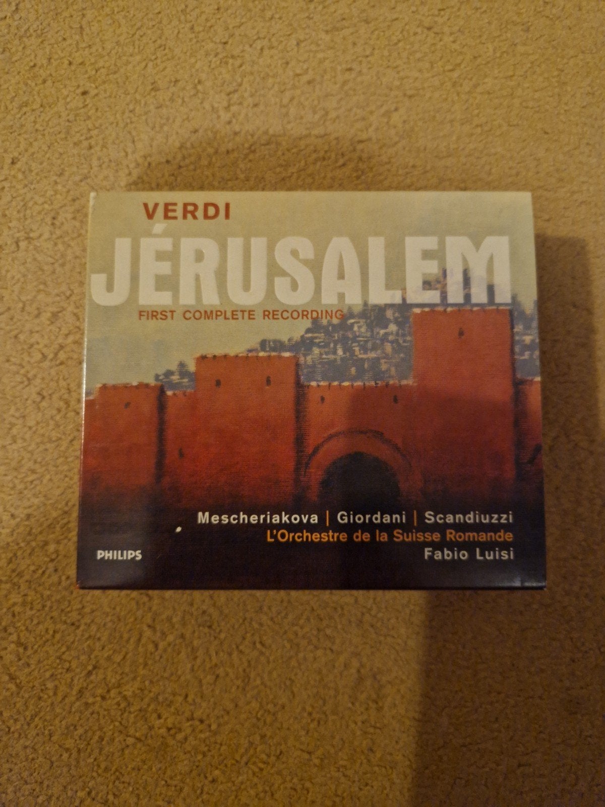 Verdi - Jerusalem (First Complete Recording) - Klassieke CD, Verdi, Opera of Operette, Ophalen of Verzenden, Zo goed als nieuw