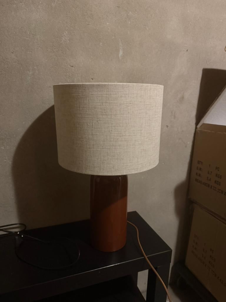 Tafellamp Iven Karwei ø30x49cm, Ophalen, Nieuw, Minder dan 50 cm
