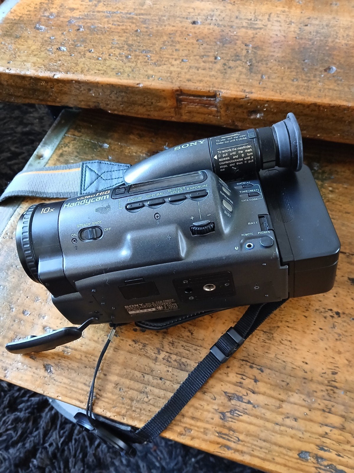 Sony Video Hi8 Handycam - Vintage Videocamera, Ophalen of Verzenden, Hi 8, Camera