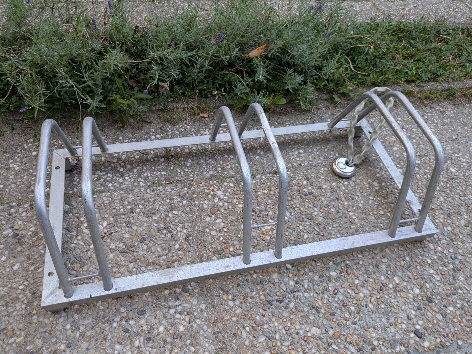 Fietsenrek voor 3 fietsen - Gebruikt, Ophalen, Gebruikt