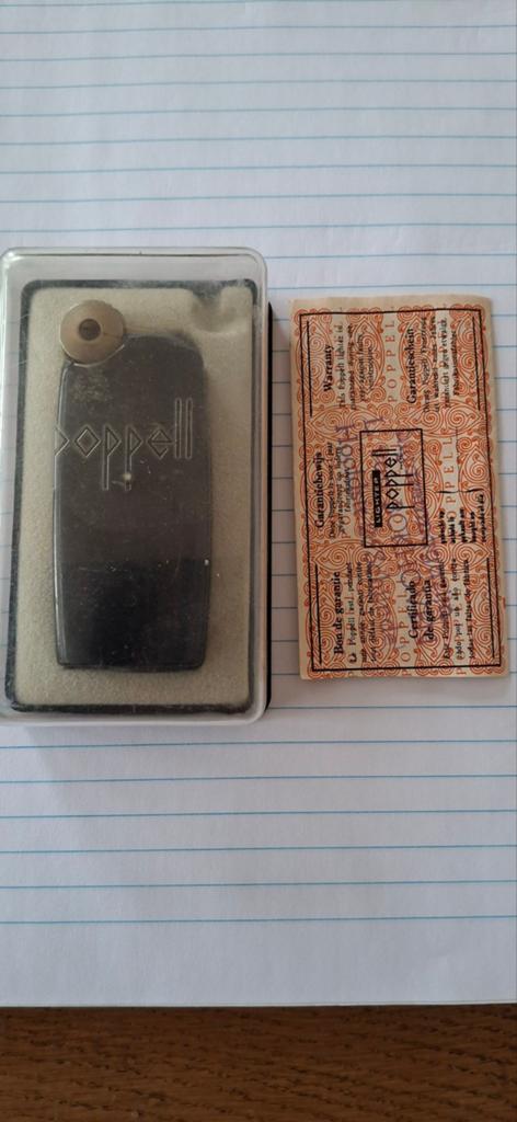 Vintage Poppel aansteker in originele verpakking, Verzamelen, Ophalen of Verzenden, Gebruikt, Aansteker