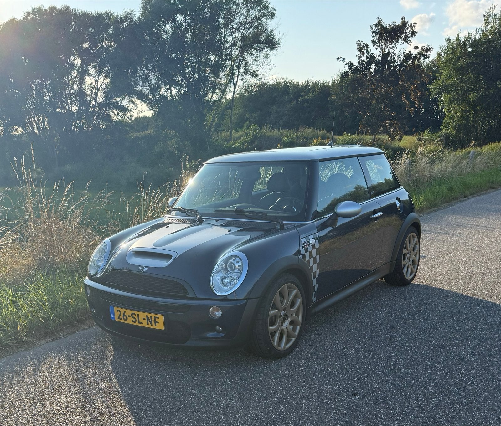 MINI Cooper S (R53) Checkmate - Nieuwe APK - Origineel NL, Voorwielaandrijving, 4 cilinders, Leder en Stof, Origineel Nederlands