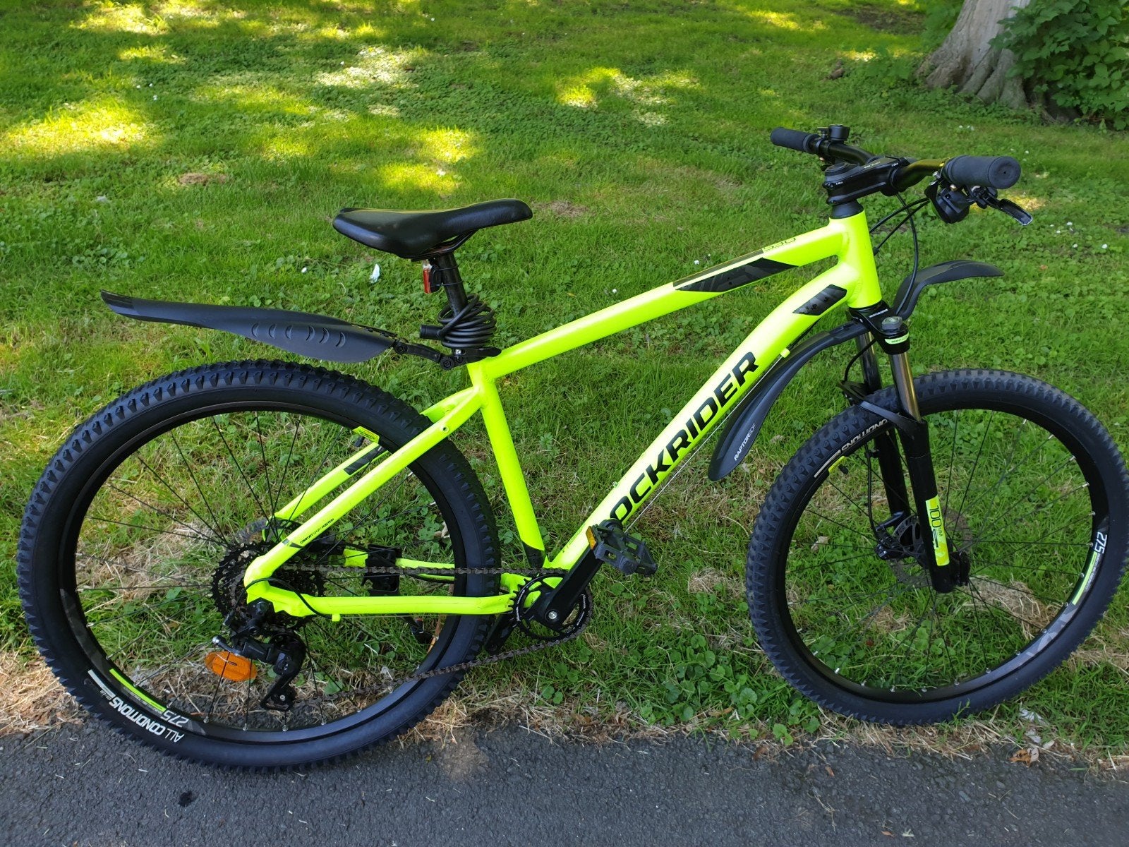 27.5 inch Rockrider st530mountainbike aluminium frame,9vers, Ophalen, Versnellingen, Zo goed als nieuw, Rockrider st530