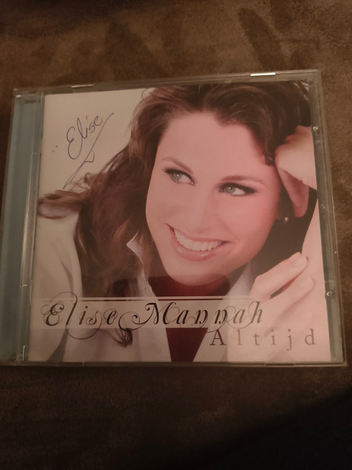 Elise Mannah - Altijd CD (Gesigneerd), Cd's en Dvd's, Gesigneerd, Overige genres, Ophalen of Verzenden, Zo goed als nieuw