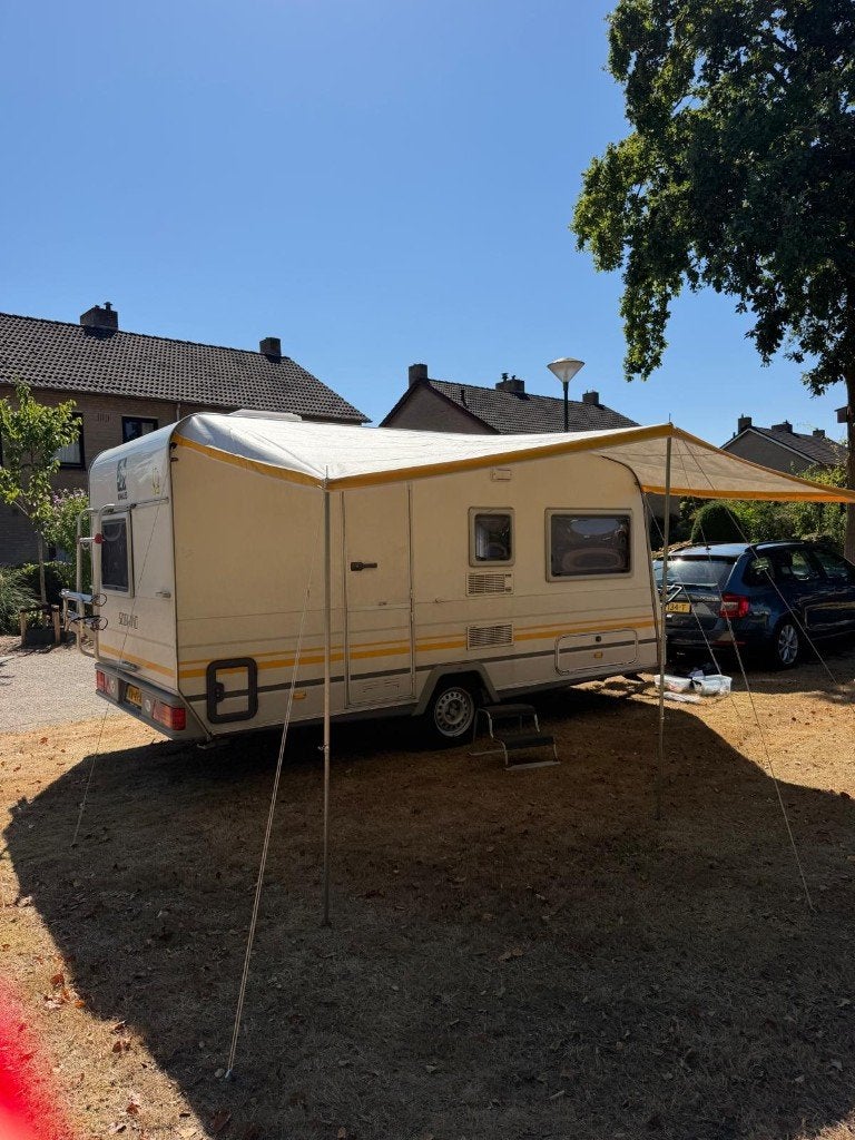 luifel caravan 4.3 m x 2.0 m. Eenvoudig, Caravans en Kamperen, Caravan accessoires, Ophalen of Verzenden, Zo goed als nieuw