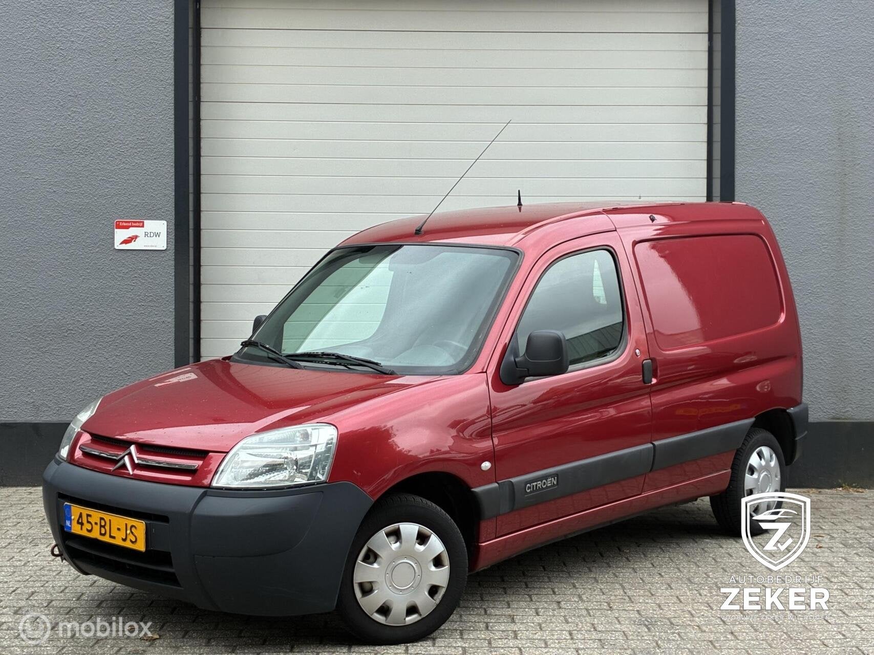 Citroen Berlingo bestel 1.9 D / NWE APK / NWE DISTRIBUTIE, Auto's, 4 cilinders, Citroën, Origineel Nederlands, Bedrijf