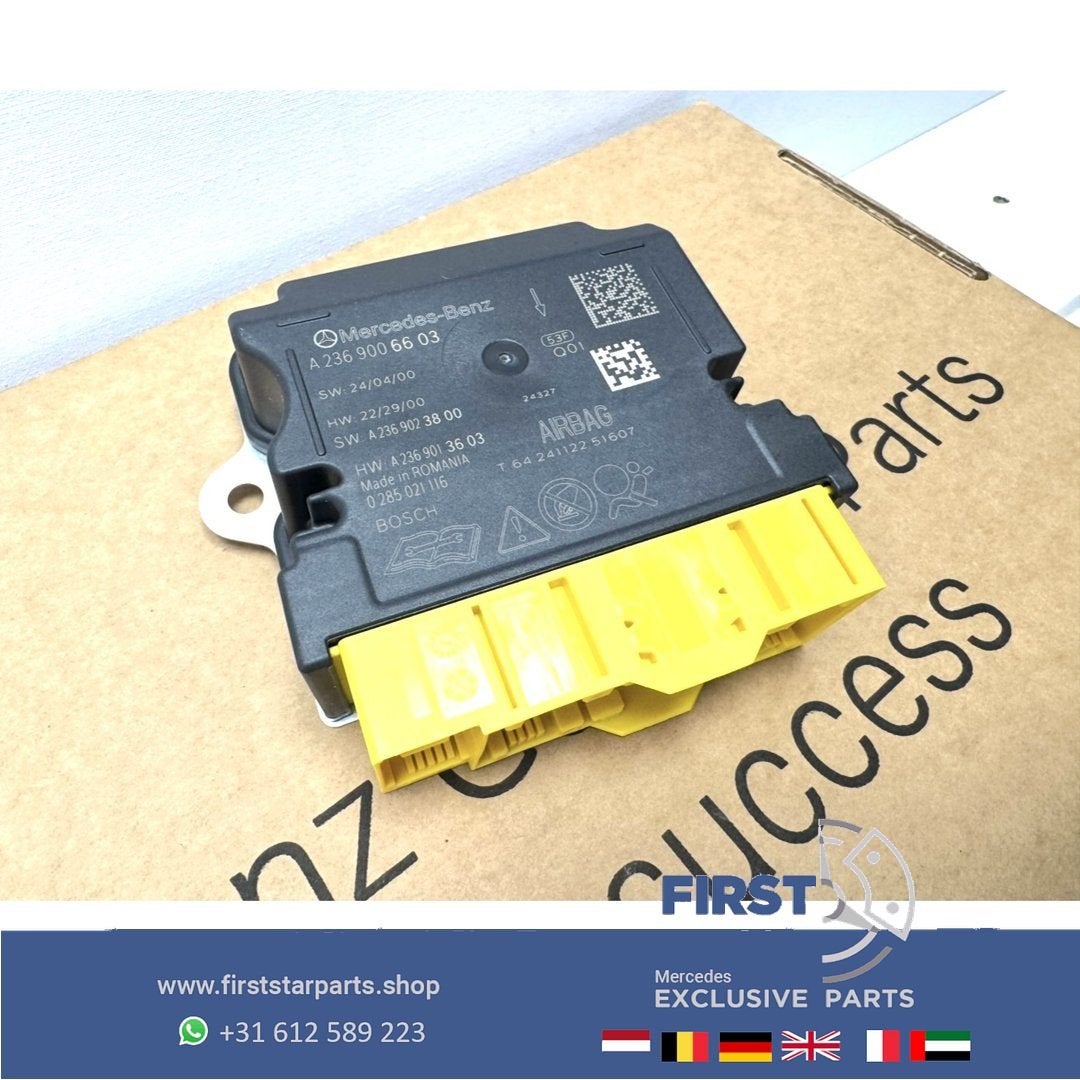 W236 W206 CLE C KLASSE MERCEDES A2369006603 SRS AIRBAG MODUL, Gebruikt, -, Ophalen of Verzenden, -