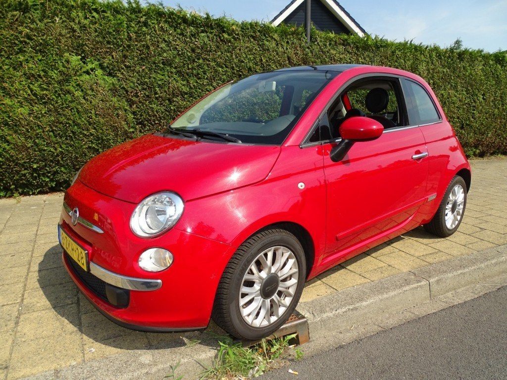 Fiat 500 0.9 TWINAIR T LOUNGE-Automaat-Carplay-Pdc-Came-Medi, Auto's, Fiat, Gebruikt, Met garantie (alle), Origineel Nederlands
