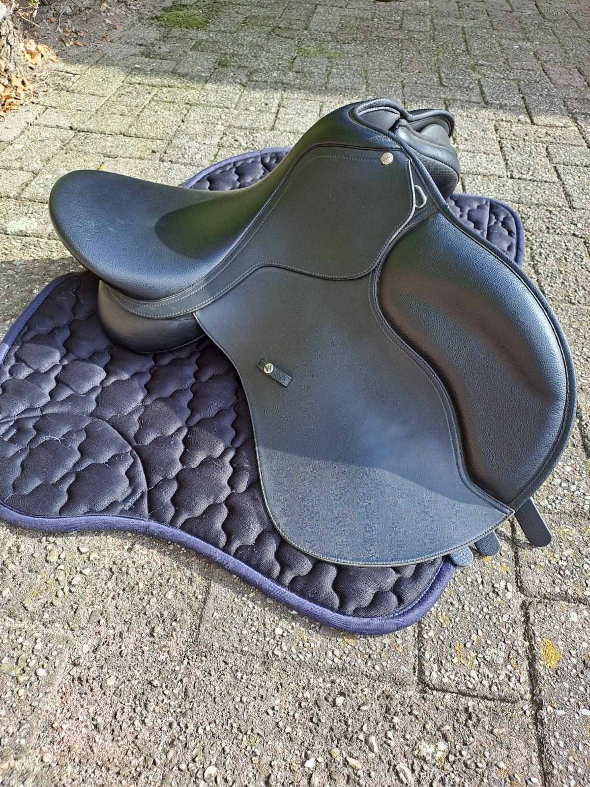 zadel pony veelzeidigsheid zadel, Ophalen, Zo goed als nieuw