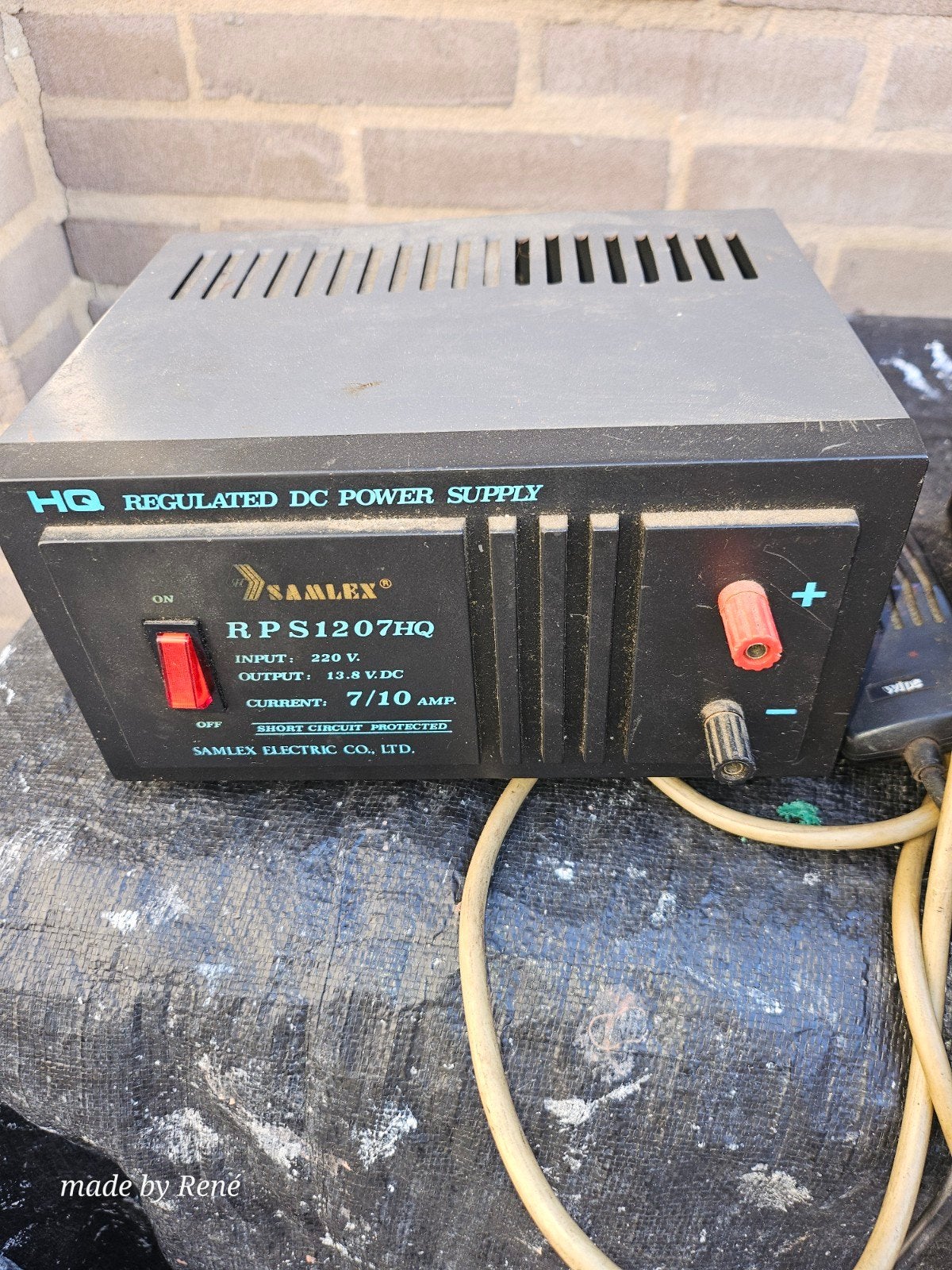 Complete CB Radio Set: Betatek 40, Monacor SWR, Voeding, Telecommunicatie, Ophalen of Verzenden, Gebruikt, Zender en Ontvanger