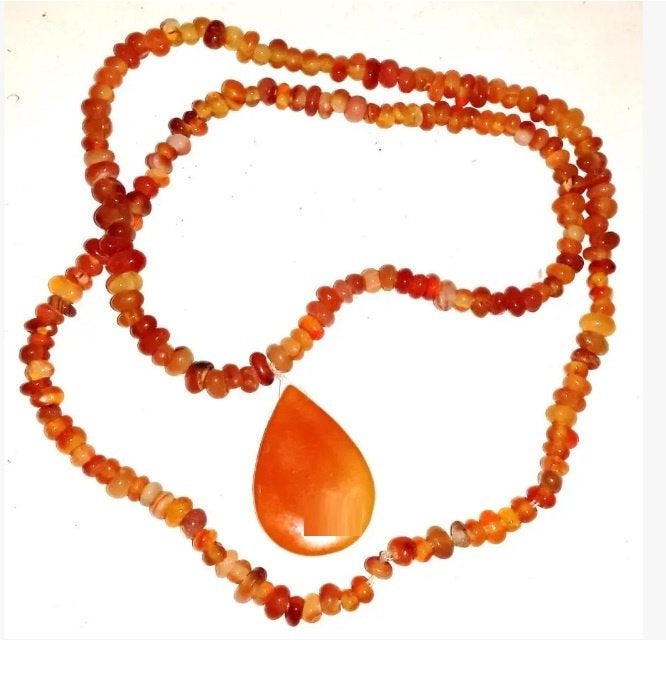 Natuurlijke Carneool agaat Edelsteen Armbanden oorbellen en, Sieraden, Tassen en Uiterlijk, Edelstenen, Nieuw, Ophalen of Verzenden