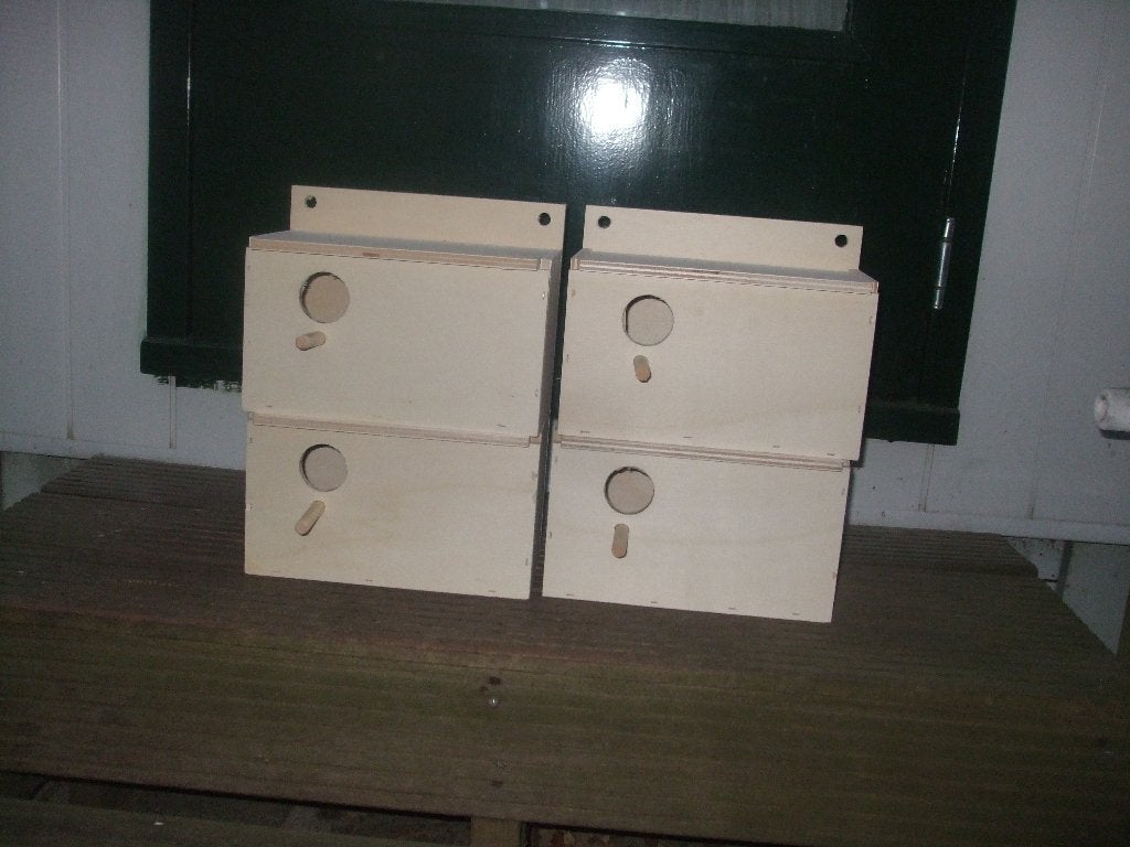 diverse nieuwe broedblokken, Dieren en Toebehoren, Ophalen of Verzenden, Nieuw, Hout, Broedkooi of Kweekkooi