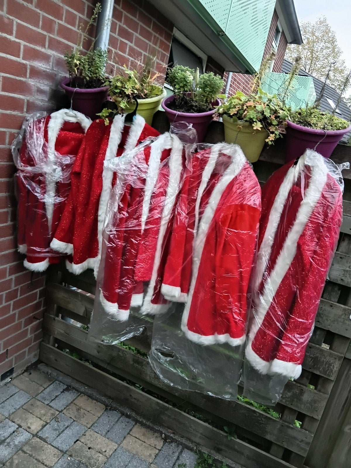 kerst man pakken, Ophalen, Nieuw