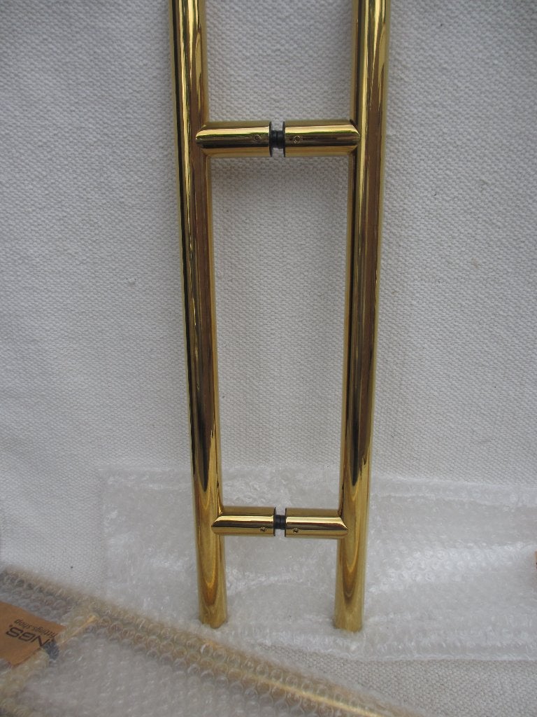 3x Deurgreep Adriana 500 mm lang /19 mm zamak messing, Ophalen of Verzenden, Nieuw, Koper of Messing, Overige typen