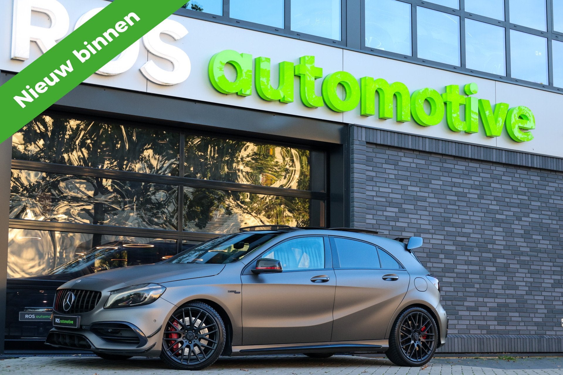 Mercedes-Benz A-Klasse AMG 45 4MATIC | STAGE 2 | PANO | ACC, Automaat, Gebruikt, Euro 6, 4 cilinders